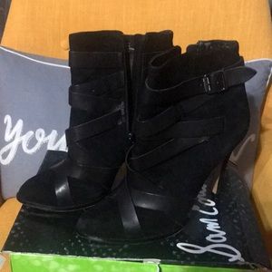 Sam Edelman leather and suede boots